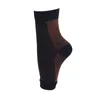 Chaussettes de sport 1 paire course Nylon hommes femmes pratique soulagement de la douleur accessoires extérieur fasciite plantaire Compression confortable