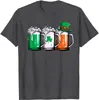 Men's T Shirts Irish Beer Ireland Flag St Patricks Day Men Women Leprechaun T-Shirt