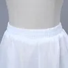 Anáguas de alta qualidade branco crinolina underskirt 3 camadas para vestidos de casamento vestidos de noiva