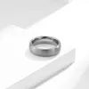 Anneaux de mariage 4mm / 6mm / 8mm Bague en carbure de tungstène givré pour femmes Hommes Bijoux de fiançailles Ne se fanent jamais