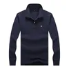 Herren Polos Hohe Qualität 100% Baumwolle Männer Polo Shirts Langarm Fit Typ Revers Männlich T-shirt Tops Frühling Herbst Flagge t 812 230308