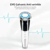 Face Care Devices Face Pon RF Radio Frequency EMS Mesotherapy Led Light Therapy Microcurrent Ultrasonic Vibration Face Lifting Massager 230308