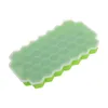 Ice Cream Tools 37 Grids Honeycomb Mini Ice Maker Cube EcoFriendly Cavity Silicone Tray Mold Z0308
