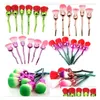 Makeup Brushes Rose Flower Brush 6Pcs Set Powder Foundation Blush Soft Drop Delivery Health Beauty Tools Accessories Dhk9W