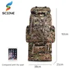 Outdoor Bags 100L Large Capacity Tactical Backpack Mountaineering Camping Hiking Military Molle Waterrepellent Bag 230307