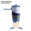 Camp Kitchen Fire Maple Polaris X5 Sistema di cottura Stufa portatile Micro regolatore Electric Jet Pot Camping Backpack Water Boiler 230307