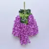 Fleurs décoratives Vignes de simulation utiles Anti-chute Plastique Résistant au soleil Faux Décoration de table artificielle à large application