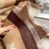 Designer Luxury Cashmere Sciarpa Donna Inverno Scialli e impacchi caldi Design Stampa cavallo Sciarpe coperte spesse 1FXP KARN