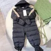 23SS Kids Designer Brand Warm Onesie Boys Girls Babyed Baby Beilsuits عالية الجودة للأطفال ملابس الأطفال عالي الجودة A1