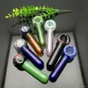 Smoking Pipes Coloured lollipop glass pipe Wholesale Glass Hookah, Glass