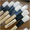 Makeup Brushes Eyebrow Eyeshadow Brush 1Pcs Wooden Foundation Cosmetic Womens Fashion Beauty Tools Drop Delivery Health Accessories Dhauz