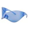 Rimless Riding Sunglasses Men's Style EuropeAn-American Personality Windproof Sunglasses Women's Cross-border Sports Glasses