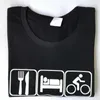 T-shirts pour hommes Espagne Chemise Hommes Designs Coton Col rond Couleur unie Anti-rides Drôle Été