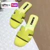 With Box Womens Slippers Classic Flat Sandals Slides Shoes Fashion Designer Moccasins Scuffs Lady Shoe Size 35-42
