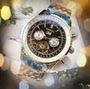 5A -Qualität Herren Automatische mechanische Uhr 47mm 904L Edelstahl Silber Blau Schwarzes Farb Zifferblatt Saphirglaslinsen Super -Luminous -Armbanduhren Montre de Luxe