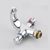 Bathroom Sink Faucets Chrome Plated Brass Material Deck Munted Thermostatic Basin Faucet