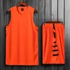 Roupas de jogging Kits de uniformes de recortes de basquete masculino de alta qualidade