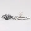 CZ Diamond Sparkling Wings Ohrstecker für Pandora Authentisches Sterlingsilber Hochzeit Schmuck für Frauen Freundin Geschenk Anhänger Ohrringe mit Originalverpackung