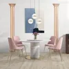 Naklejki ścienne 1PC Self rzymska kolumna 3D do salonu telewizja sofa tła rama naklejka zdejmowana dekoracja papieru 230307