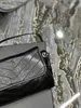 2023 Nowa torba na zakupy fanny torebka torebka crossbody jedno ramię w torbie łańcuchowej duża pojemność czarny klasyczny kolor 5 cech