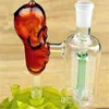 Pipas para fumar Accesorios para cachimba filtro externo de calavera Venta al por mayor Bongs de vidrio Quemador de aceite Pipa de agua de vidrio Plataformas petroleras para fumar, aceite.