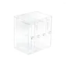 Jewelry Pouches Acrylic Earrings Large-Capacity Storage Box Desktop Display Rack