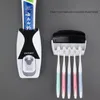 Porte-brosses à dents, distributeur automatique de dentifrice, ensemble mural, accessoires de salle de bains, 230308
