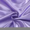 Bedding sets Liv_Esthete Satin Silk Bedding Set Luxury Bedspread Double Single Flat Sheet Duvet Cover Family Fitted Sheet Rubber Elastic Band 230308