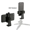 healthy Universal Smartphone Tripod Adapter Clip Vertical Bracket 360 Degree Rotating Cell Phone Holder Mount Adapter