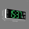 Relógios de parede 85ac Digital Alarle Clock Snooze Função Desk mesa de mesa Decoração de mesa Ornamento para o escritório da escola para crianças em casa