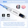 Face Care Devices Red And Blue Light Laser Picosecond Pen To Remove Dark Spots Tattoo Skin Pigment Plasma Pen Portable Skin Care Beauty Instrument 230308
