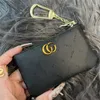 Luxurys New Key Pouch Wallets Leather PurseクラシックデザイナーレディースメンズカードホルダーコインプロクススモールCouqe 58343