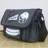 Evening Bags Anime Cartoon Tokyo Totoro OPE PIECE Sword Art Online Printed Canvas Crossbody Shoulder Messenger Bag Schoolbag 230308