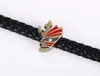 Bedelarmbanden j winkel cosplay bleeklegering weef lederen armband bangle anime figuur hoge kwaliteit sieraden