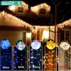 Saiten 10 m 20 m 50 m 100 m Lichterkette LED-Lichterketten Girlande Hochzeit Weihnachten Lampe Dekoration Outdoor Indoor Vorhangstangen Home Party