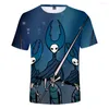 Men's T Shirts Game Hollow Knight 3D Printed Shirt Men Women Summer Fashion Harajuku Anime T-shirt O-neck Casual Short Sleeves Tops