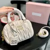 saten mini çanta Moda Tasarımcısı çantaları UNDRARM gezinmek Debriyaj Tutma Handbar Omuz Çantası Lüks Retro cüzdan Deri Kadın Seyahat çantası MiU HOBO Ziyafet tote