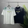 Hip-hop Street Men's 100% Cotton T-shirt Short Sleeve OS Version Women's T-shirt High Street Shirt Long Dress h837s3