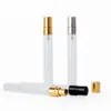 100Pcs/Lot 10ml Perfume Bottle Glass Portable Parfume Bottle Refillable Atomizer Bottles Sample Container