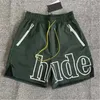 Rhude Mens shorts casuam summer bench pants sportwear short letter loose letter men clothing asian size 76KX