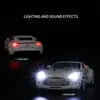 Diecast Model 1 32 Aston Martin One-77 Alloy Sports Car Model Diecast Metal Toy Vehicles Car Model Simulation Sound Light Collection Kids Gift 230308