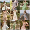 Sukienki na co dzień wysokiej jakości kobiety letnia sukienka Sexy Maxi Bodycon 2023 kwiatowy drukarnia Cb elegancka balowa impreza wieczorowa