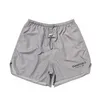 Shorts grande taille pour hommes vêtements d'été de style polaire avec plage hors de la rue pur coton 2r