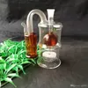 Hookahs Apple Hook Water Glass Bongs Tillbehör, grossistglasbongtillbehör, glas