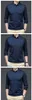 Men's Polos Spring and Summer Men's T-shirts Long-sleeved Ice Silk Sleeves Printing Lapel Trend Polo Shirts Business Casual Shirts 230308