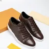 Luxe designer schoenen Casual sneakers Ademende kalfsleer met bloemen verfraaide rubberen buitenzool zeer mooie mkjlyh RH10000000010