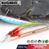 Köder lockt Hunthouse Chile Poke Gyodo Minnow harter Angelköder schwimmender Jerkbait 110 mm 19 g Wobbler künstlicher Köder gut für Plattfische 230307