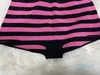 Hete verkopende gebreide streep zwempak bikini set vrouwen mode badkleding zwempak verbanding sexy bad roze pakken sexy 01 tags klaar om te verzenden