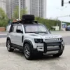 Diecast Model 1 24 Rover Defender Alloy Car Model Diecast Metal Toy Off-Road Vehicles Car Model Sundy and Light Childrens Gift 230308