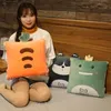 Pillow 35cm Blanket Stuffed Animal Multifunction Thicken Bedroom Sofa Chair Sleeping /Decorative